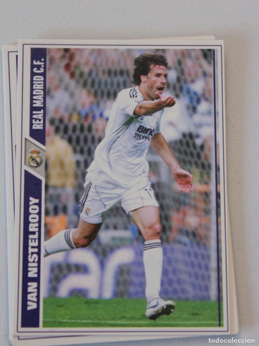 Cromos de F&uacute;tbol: Van Nistelrooy Real Madrid CF Ediciones Este 2007-2008