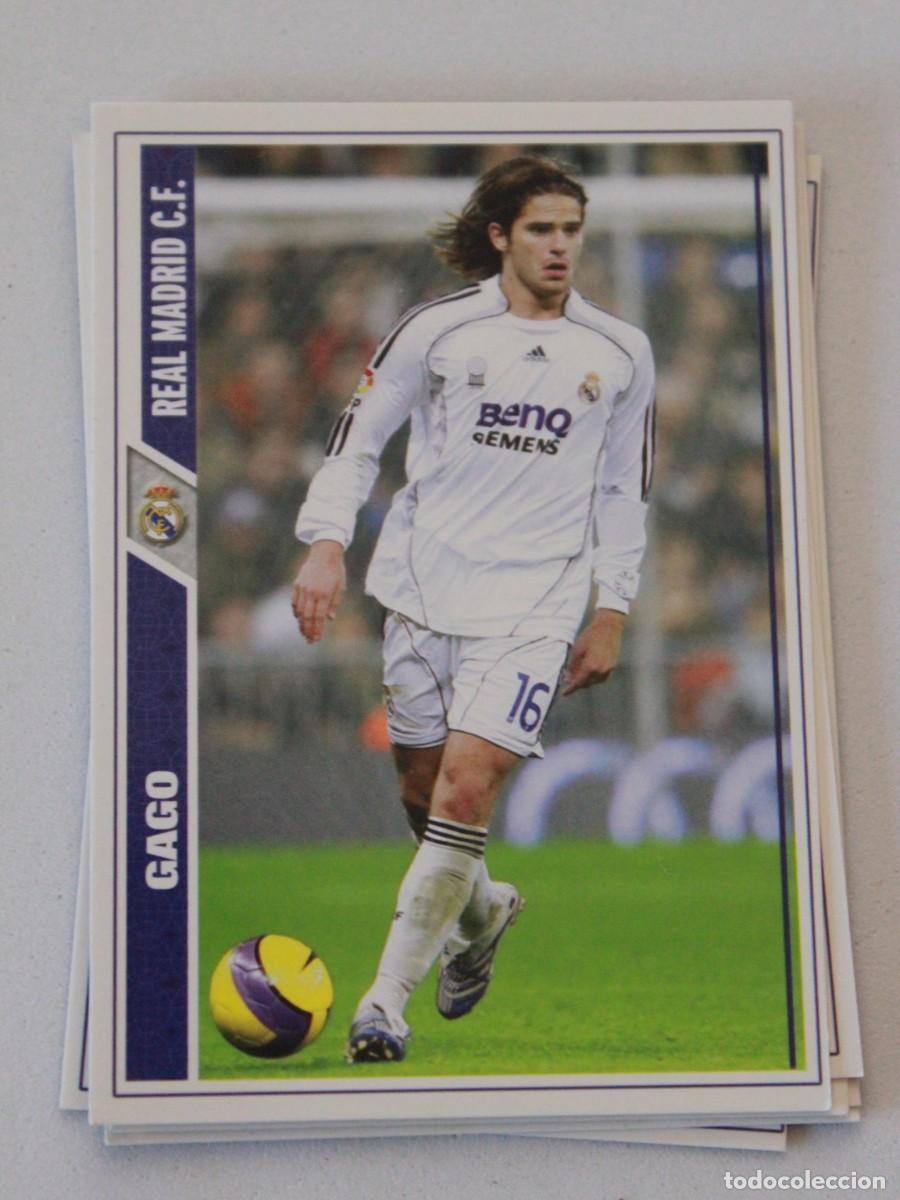 Cromos de F&uacute;tbol: Gago Real Madrid CF Ediciones Este 2007-2008