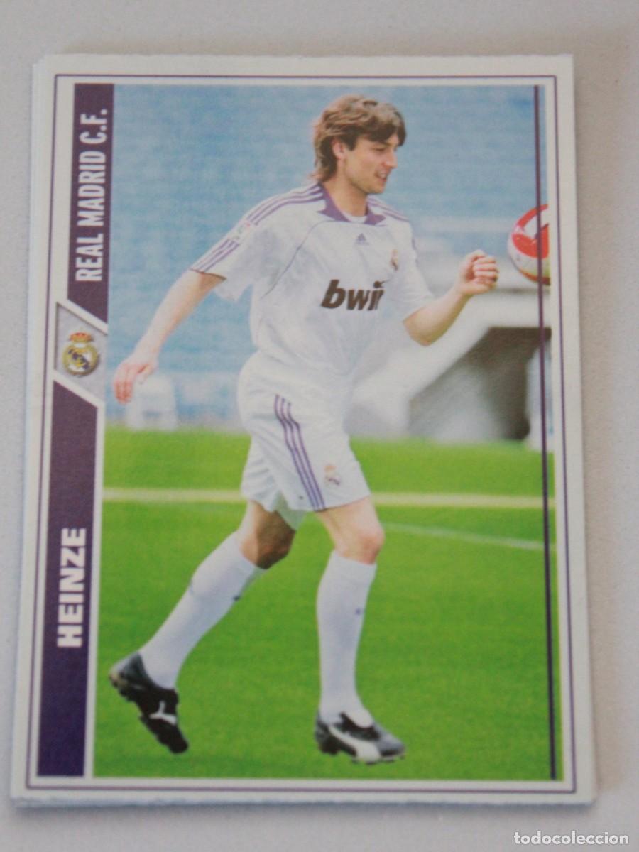 Cromos de F&uacute;tbol: H&eacute;inze Real Madrid CF Ediciones Este 2007-2008