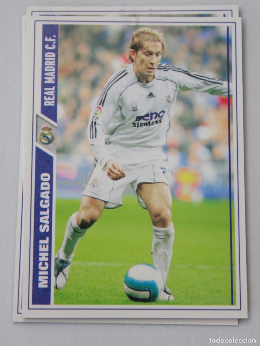 Cromos de F&uacute;tbol: Michel Salgado Real Madrid CF Ediciones Este 2007-2008