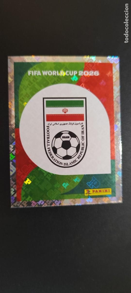 Fu&szlig;ball-Sticker: FIFA WORLD CUP 2026 STICKER ESCUDO IRAN # IRN1 PANINI