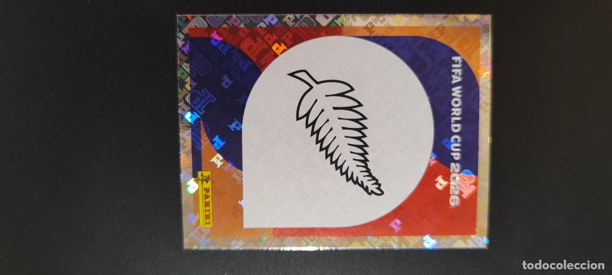 Cromos de F&uacute;tbol: FIFA WORLD CUP 2026 STICKER ESCUDO NUEVA ZELANDA # NZL1 PANINI