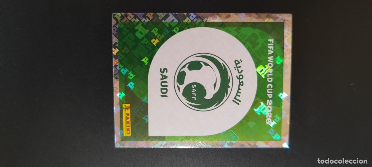 Cromos de F&uacute;tbol: FIFA WORLD CUP 2026 STICKER ESCUDO ARABIA SAUDI # KSA1 PANINI