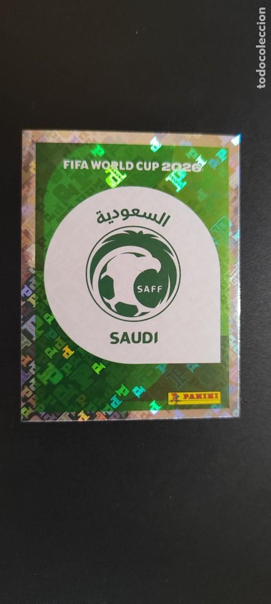 Fu&szlig;ball-Sticker: FIFA WORLD CUP 2026 STICKER ESCUDO ARABIA SAUDI # KSA1 PANINI