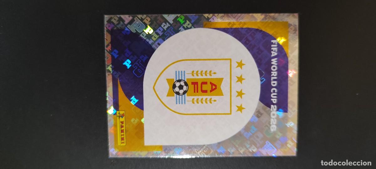 Cromos de F&uacute;tbol: FIFA WORLD CUP 2026 STICKER ESCUDO URUGUAY # URU1 PANINI