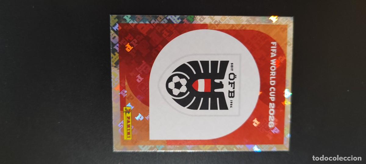 Cromos de F&uacute;tbol: FIFA WORLD CUP 2026 STICKER ESCUDO AUSTRIA # AUT1 PANINI