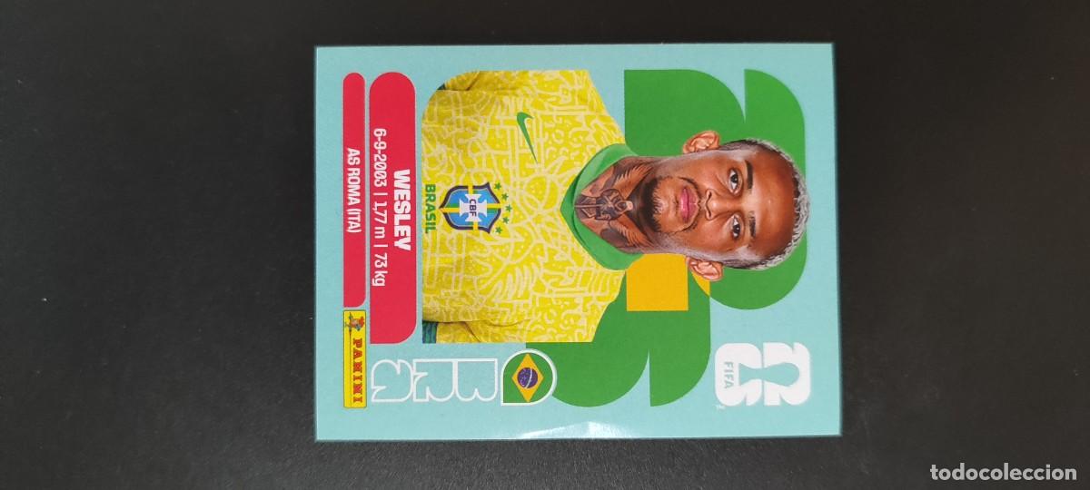 Cromos de F&uacute;tbol: FIFA WORLD CUP 2026 STICKER WESEY BRASIL # BRA8 PANINI