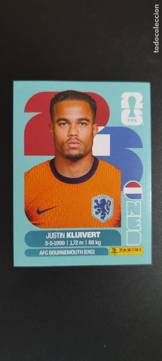 Cromos de F&uacute;tbol: FIFA WORLD CUP 2026 STICKER KLUIVERT HOLANDA # NED16 PANINI