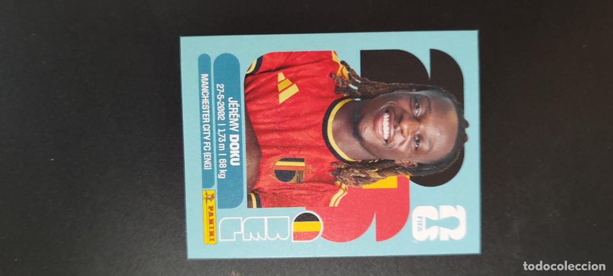 Cromos de F&uacute;tbol: FIFA WORLD CUP 2026 STICKER DOKU BELGICA # BEL16 PANINI
