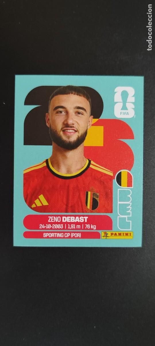 Cromos de F&uacute;tbol: FIFA WORLD CUP 2026 STICKER DEBAST BELGICA # BEL5 PANINI