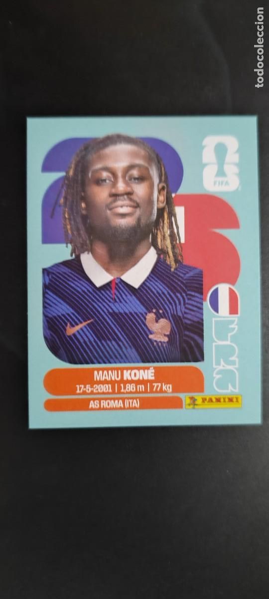 Cromos de F&uacute;tbol: FIFA WORLD CUP 2026 STICKER KONE FRANCIA # FRA11 PANINI