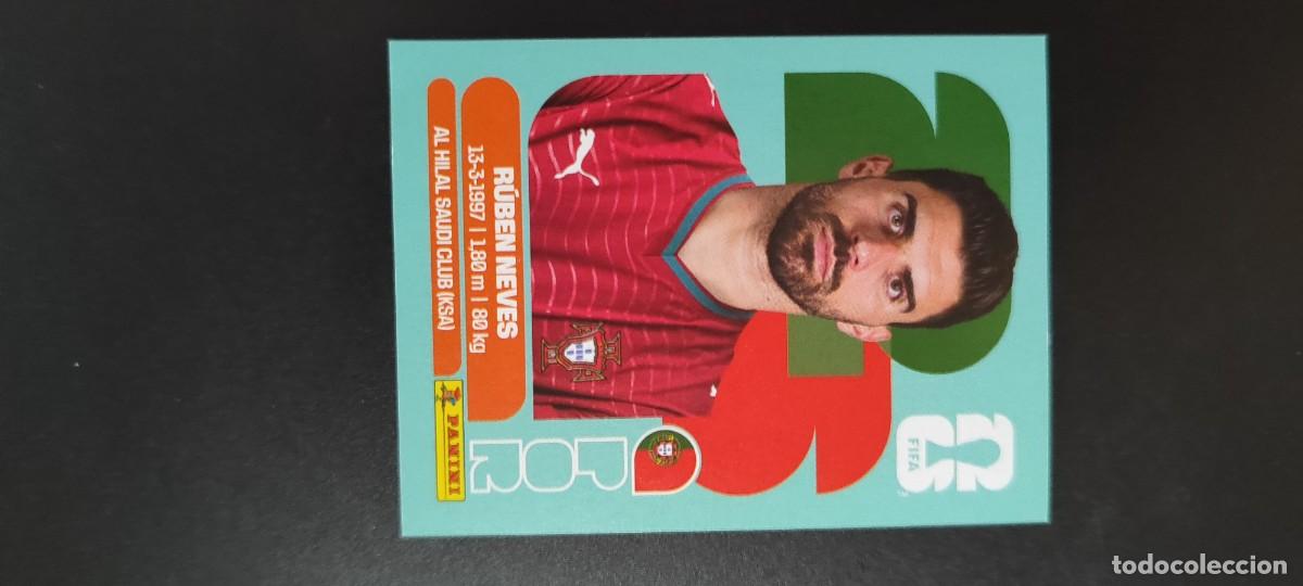 Cromos de F&uacute;tbol: FIFA WORLD CUP 2026 STICKER RUBEN NEVES PORTUGAL # POR11 PANINI