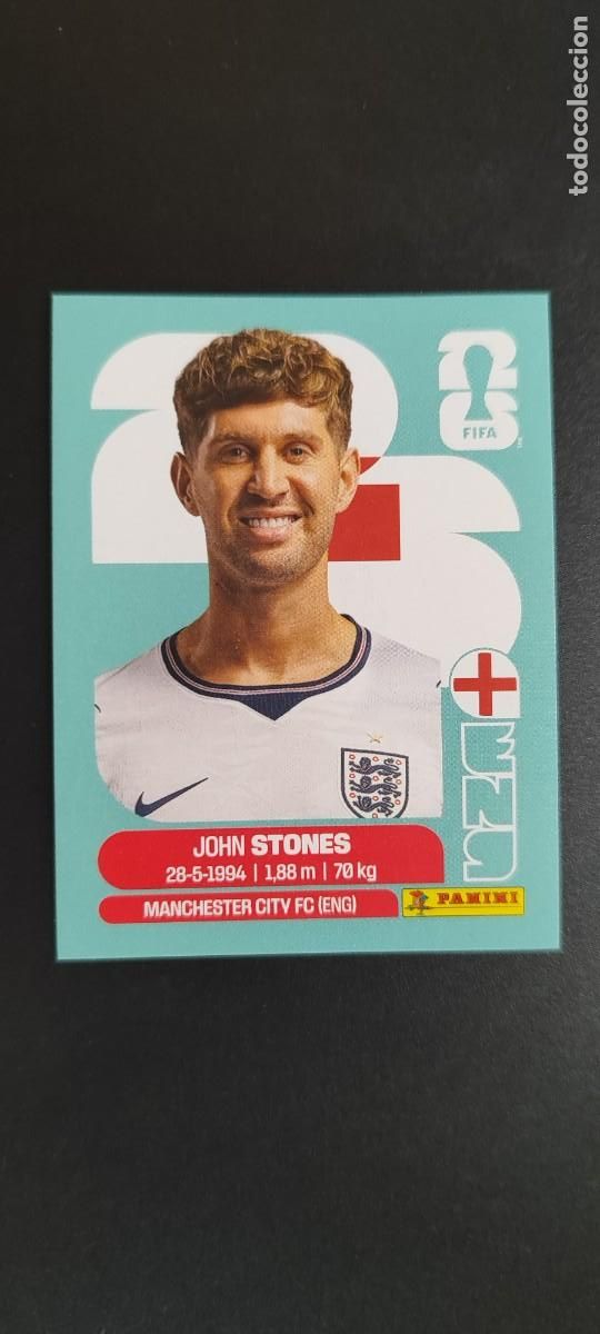 Cromos de F&uacute;tbol: FIFA WORLD CUP 2026 STICKER STONES INGLATERRA # ENG3 PANINI
