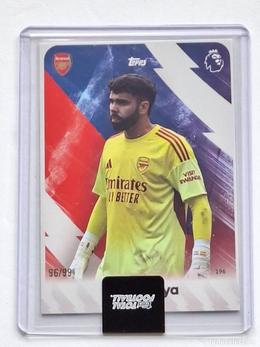 Cromos de F&uacute;tbol: Numerada 96/99 Series 1 PL #196 DAVID RAYA (Arsenal) - TOPPS Football Total 2025-26 TopLoader