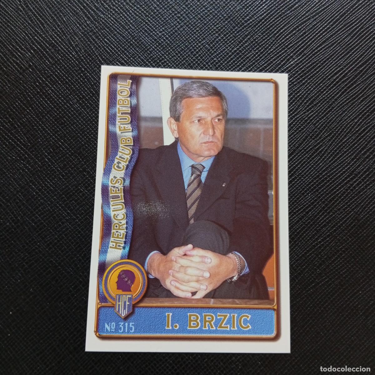 Cromos de F&uacute;tbol: 315 I BRIZ HERCULES MUNDICROMO 1996 1997 CROMO FUTBOL LIGA 96 97 - A207 PG387 ERROR