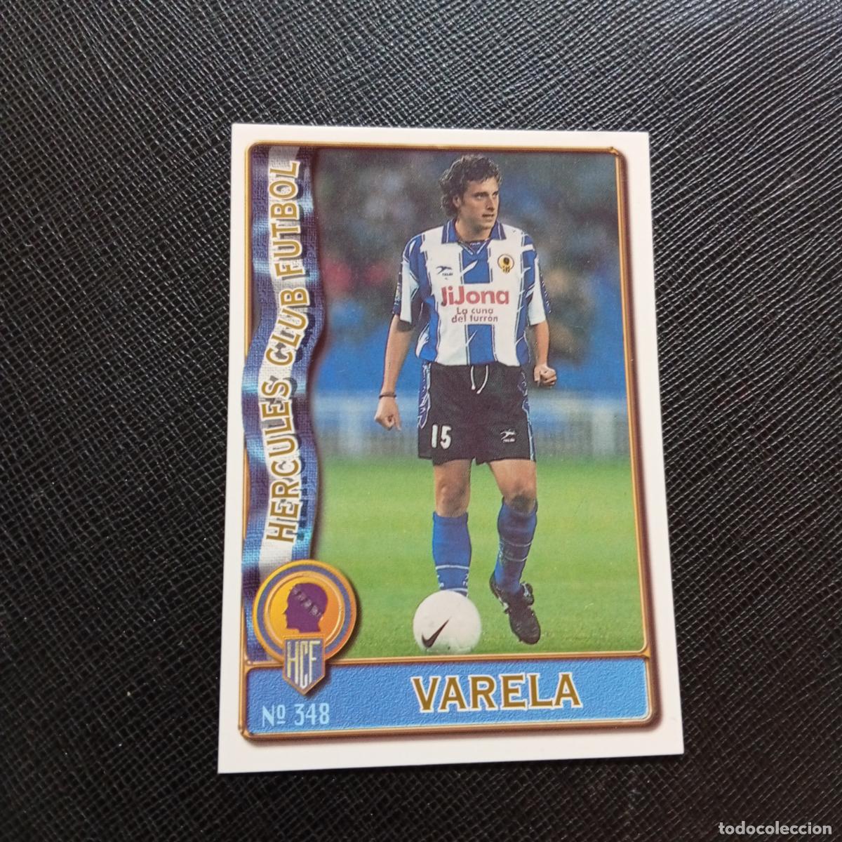 Cromos de F&uacute;tbol: 348 VARELA HERCULES MUNDICROMO 1996 1997 CROMO FUTBOL LIGA 96 97 - A207 PG405