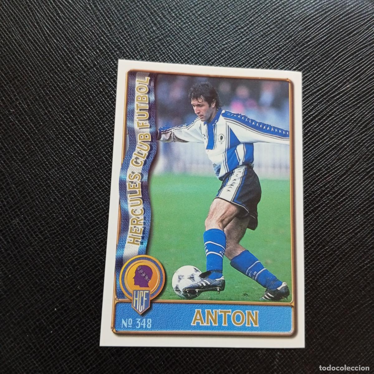 Cromos de F&uacute;tbol: 348 ANTON HERCULES MUNDICROMO 1996 1997 CROMO FUTBOL LIGA 96 97 - A207 PG405