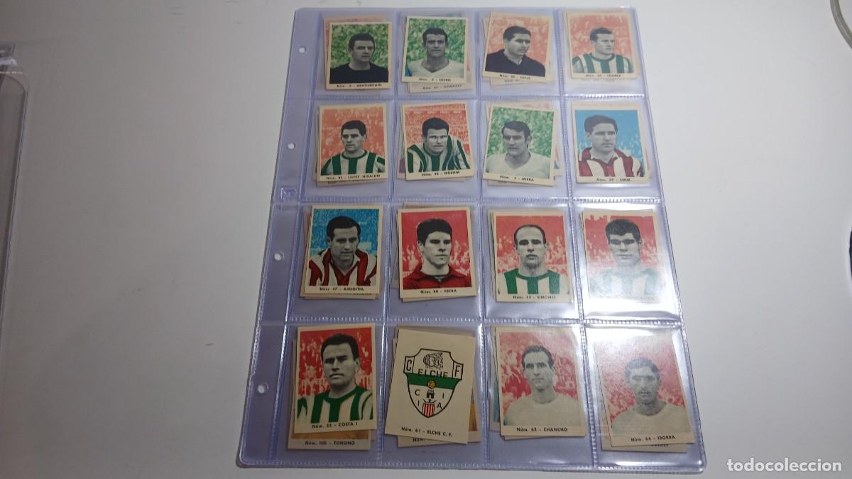 Cromos de F&uacute;tbol: CHOCOLATES LLORET VILLAJOYOSA ALBUM DEPORTIVO 1964-1965 CROMOS 68 UNIDADES
