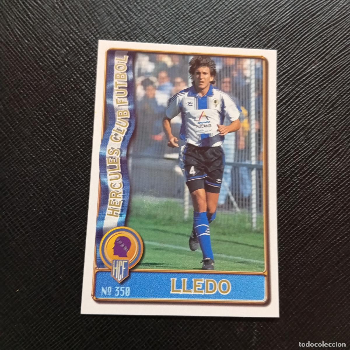 Cromos de F&uacute;tbol: 350 LLEDO HERCULES MUNDICROMO 1996 1997 CROMO FUTBOL LIGA 96 97 - A207 PG405