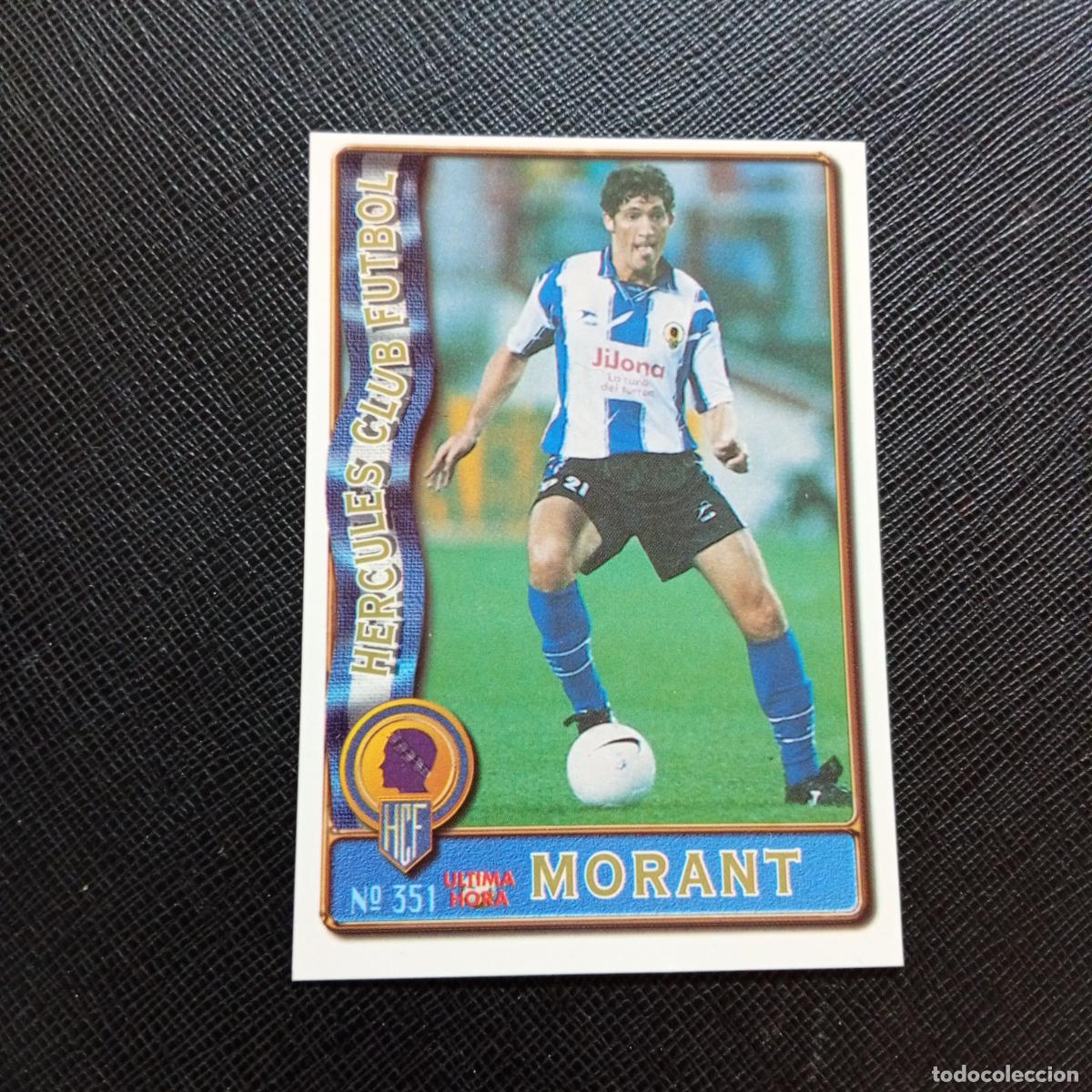 Cromos de F&uacute;tbol: 351 MORANT HERCULES MUNDICROMO 1996 1997 CROMO FUTBOL LIGA 96 97 - A207 PG405 ULTIMA HORA