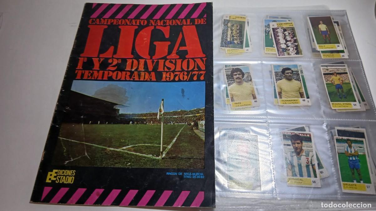 Cromos de F&uacute;tbol: CAMPEONATO NACIONAL 1&ordf; Y 2&ordf; DIVISION 1976-1977 EDICIONES ESTADIO 93 CROMOS CRUYFF