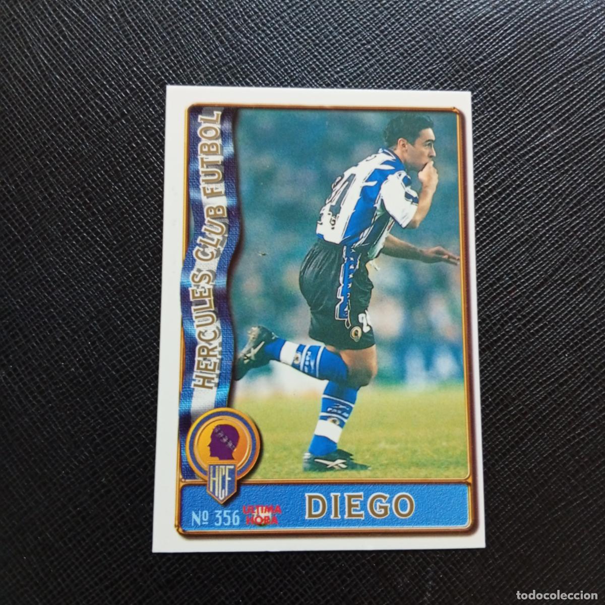 Cromos de F&uacute;tbol: 356 DIEGO HERCULES MUNDICROMO 1996 1997 CROMO FUTBOL LIGA 96 97 - A207 PG423 ULTIMA HORA