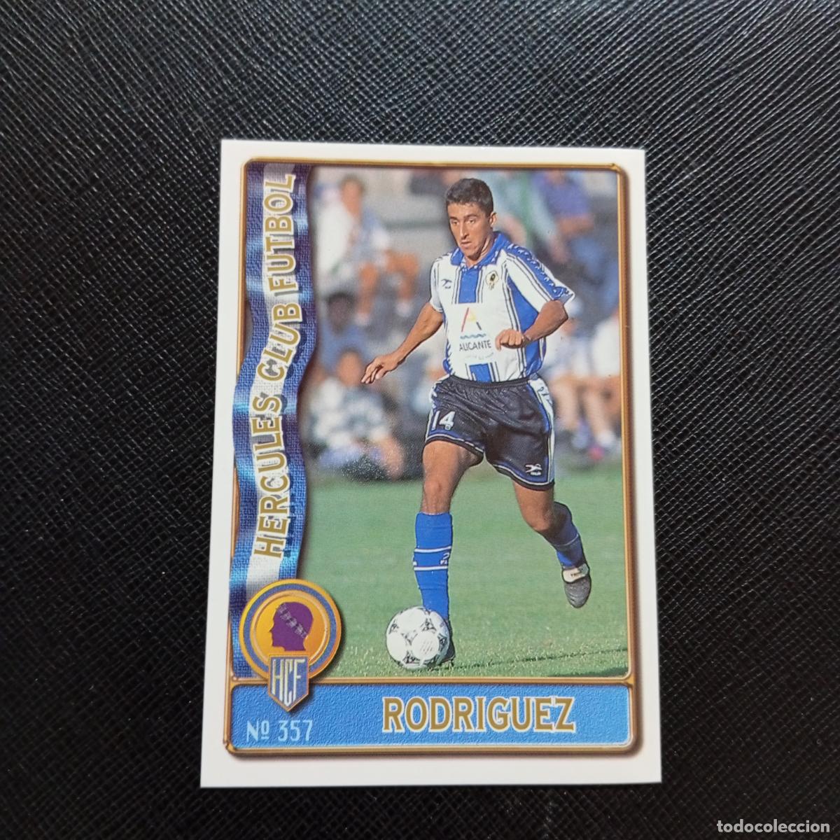 Cromos de F&uacute;tbol: 357 RODRIGUEZ HERCULES MUNDICROMO 1996 1997 CROMO FUTBOL LIGA 96 97 - A207 PG437