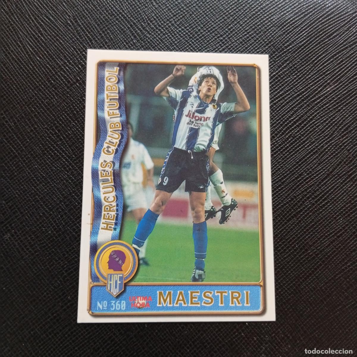 Cromos de F&uacute;tbol: 360 MAESTRI HERCULES MUNDICROMO 1996 1997 CROMO FUTBOL LIGA 96 97 - A207 PG437 ULTIMA HORA