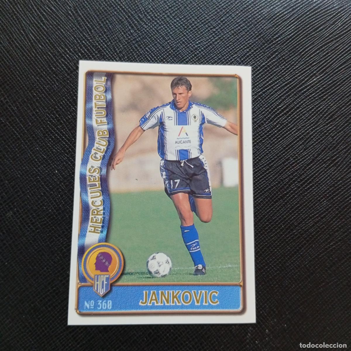 Cromos de F&uacute;tbol: 360 JANKOVIC HERCULES MUNDICROMO 1996 1997 CROMO FUTBOL LIGA 96 97 - A207 PG437