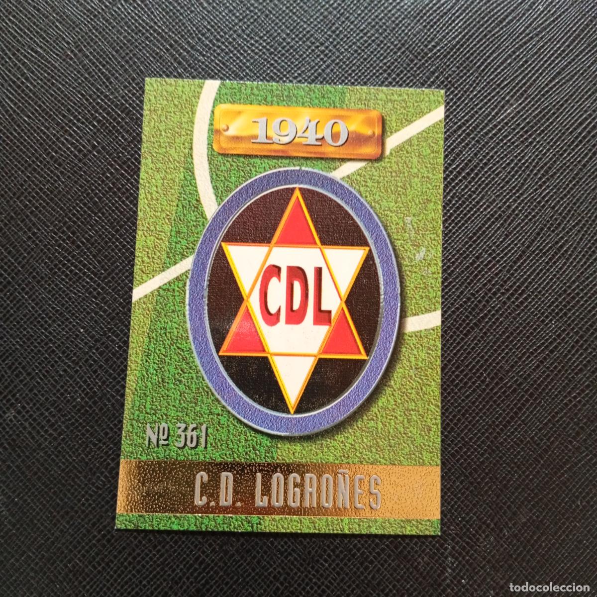 Cromos de F&uacute;tbol: 361 ESCUDO LOGRO&Ntilde;ES MUNDICROMO 1996 1997 CROMO FUTBOL LIGA 96 97 - A207 PG437
