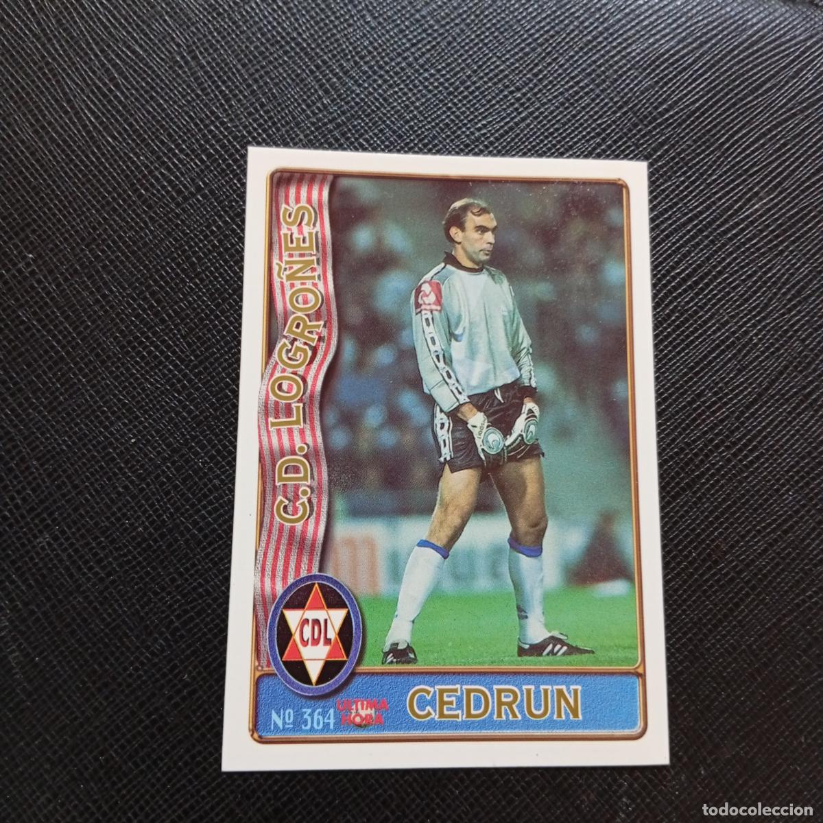 Cromos de F&uacute;tbol: 364 CEDRUN LOGRO&Ntilde;ES MUNDICROMO 1996 1997 CROMO FUTBOL LIGA 96 97 - A151 PG145 ULTIMA HORA