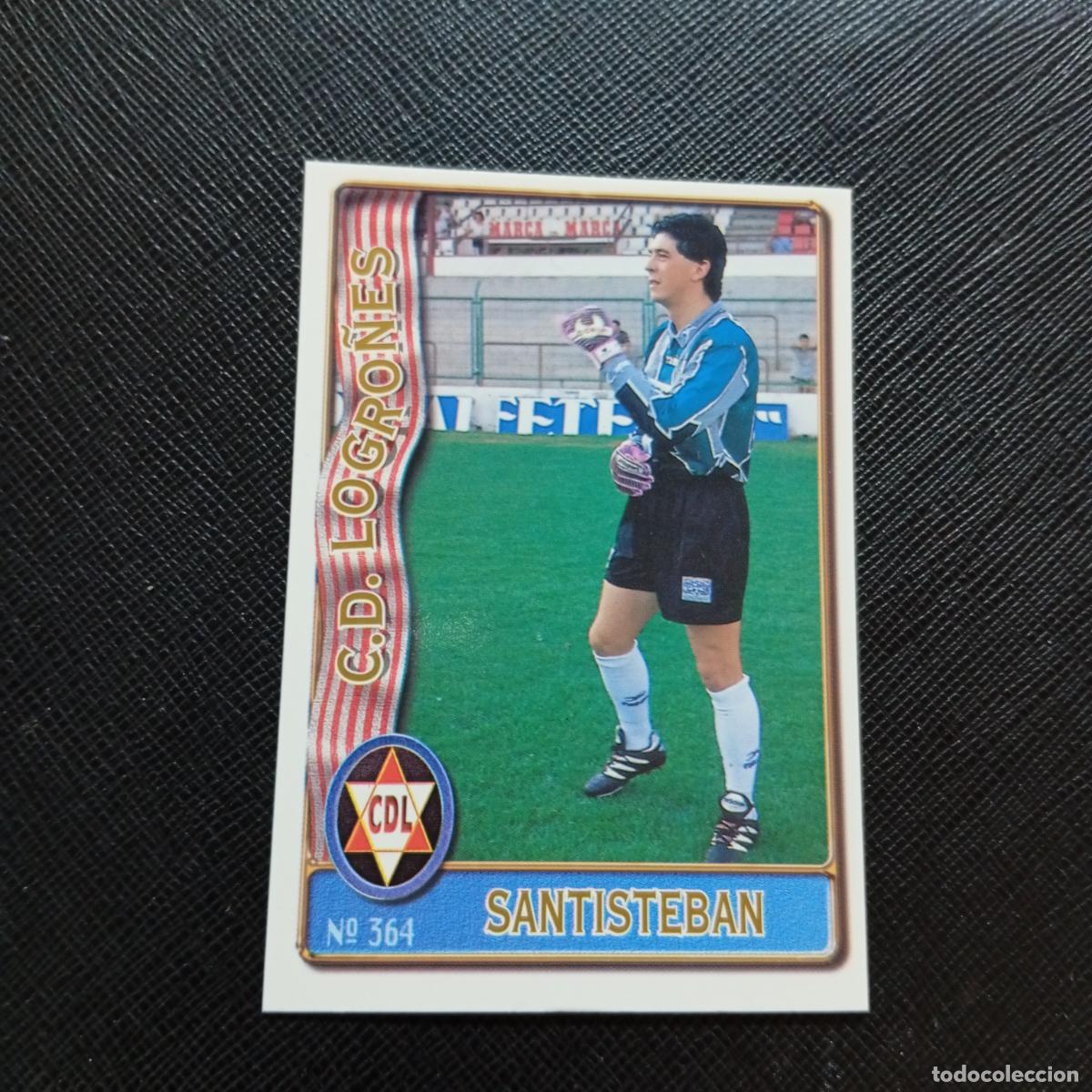 Cromos de F&uacute;tbol: 364 SANTISTEBAN LOGRO&Ntilde;ES MUNDICROMO 1996 1997 CROMO FUTBOL LIGA 96 97 - A151 PG145