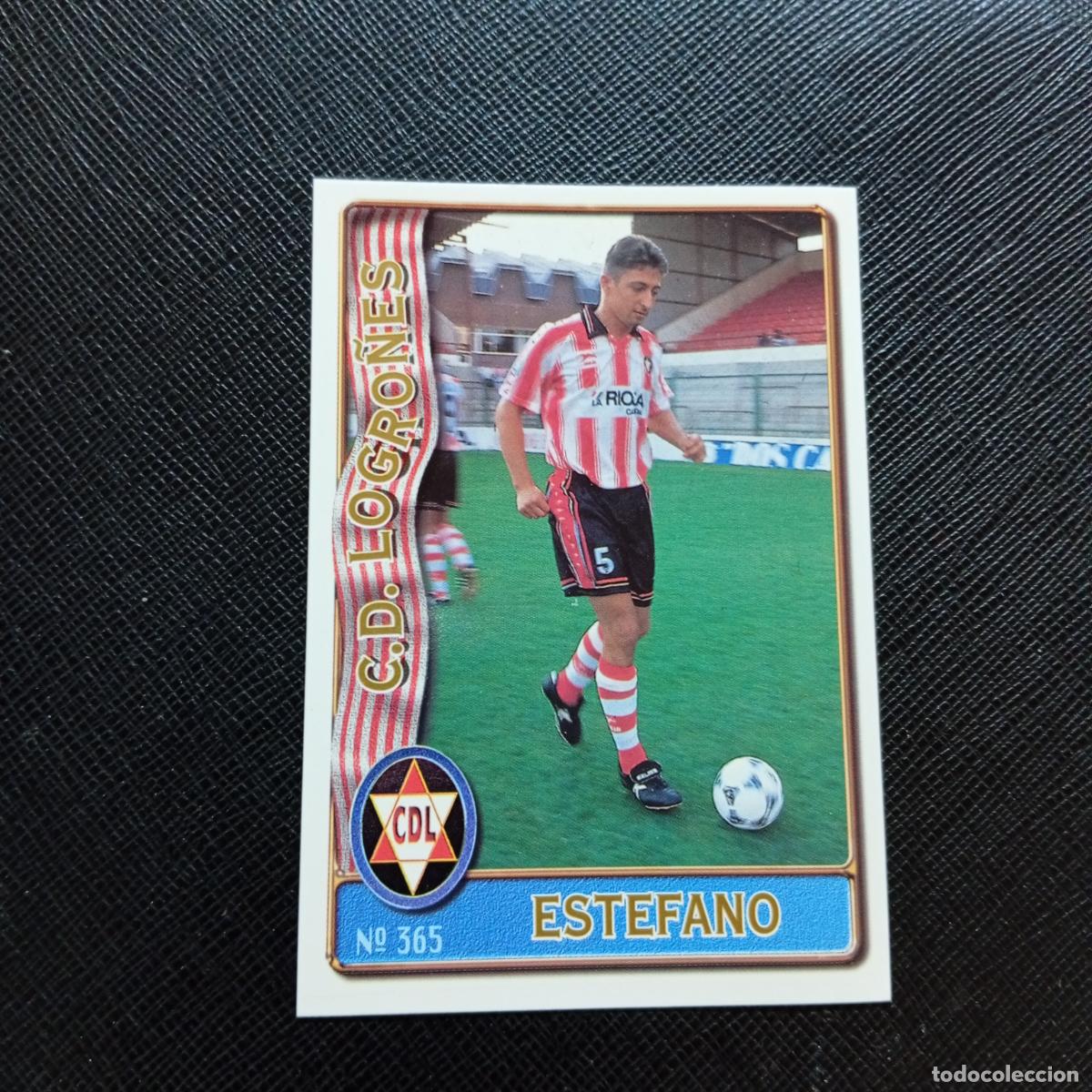 Cromos de F&uacute;tbol: 365 ESTEFANO LOGRO&Ntilde;ES MUNDICROMO 1996 1997 CROMO FUTBOL LIGA 96 97 - A151 PG154