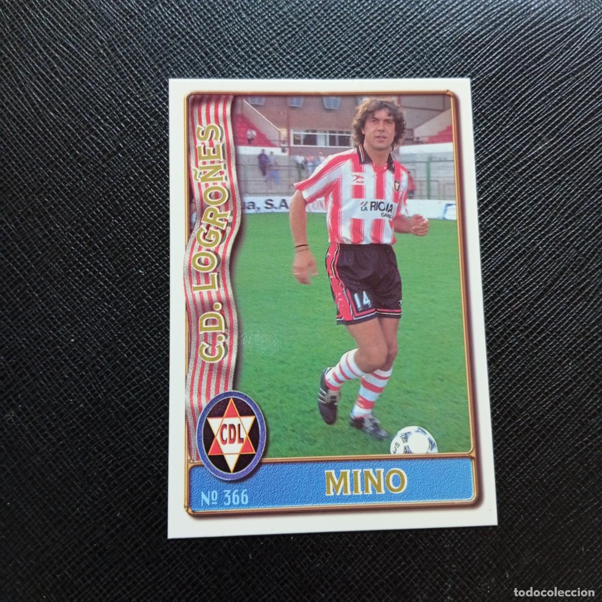 Cromos de F&uacute;tbol: 366 MINO LOGRO&Ntilde;ES MUNDICROMO 1996 1997 CROMO FUTBOL LIGA 96 97 - A151 PG154