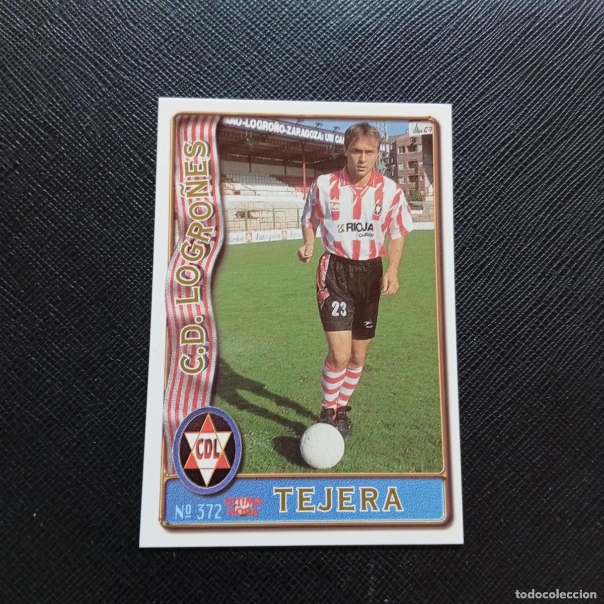 Cromos de F&uacute;tbol: 372 TEJERA LOGRO&Ntilde;ES MUNDICROMO 1996 1997 CROMO FUTBOL LIGA 96 97 - A151 PG163 ULTIMA HORA