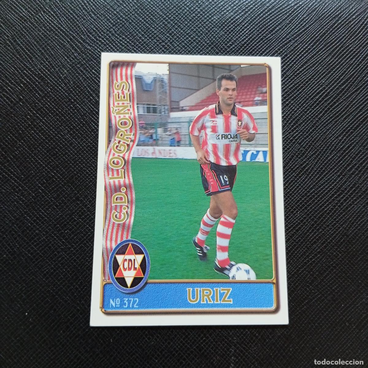 Cromos de F&uacute;tbol: 372 URIZ LOGRO&Ntilde;ES MUNDICROMO 1996 1997 CROMO FUTBOL LIGA 96 97 - A151 PG163