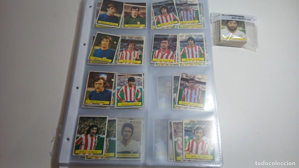 Cromos de F&uacute;tbol: CAMPEONATO DE LIFA 1975-1976 FINI CRUYFF 251 CROMOS SIN PEGAR +38 REPETIDOS