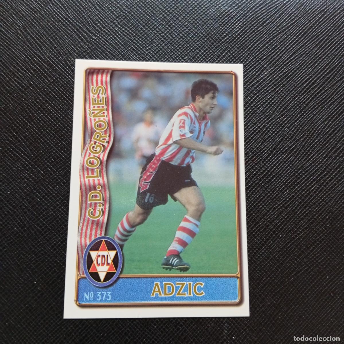 Cromos de F&uacute;tbol: 372 ADZIC LOGRO&Ntilde;ES MUNDICROMO 1996 1997 CROMO FUTBOL LIGA 96 97 - A151 PG163