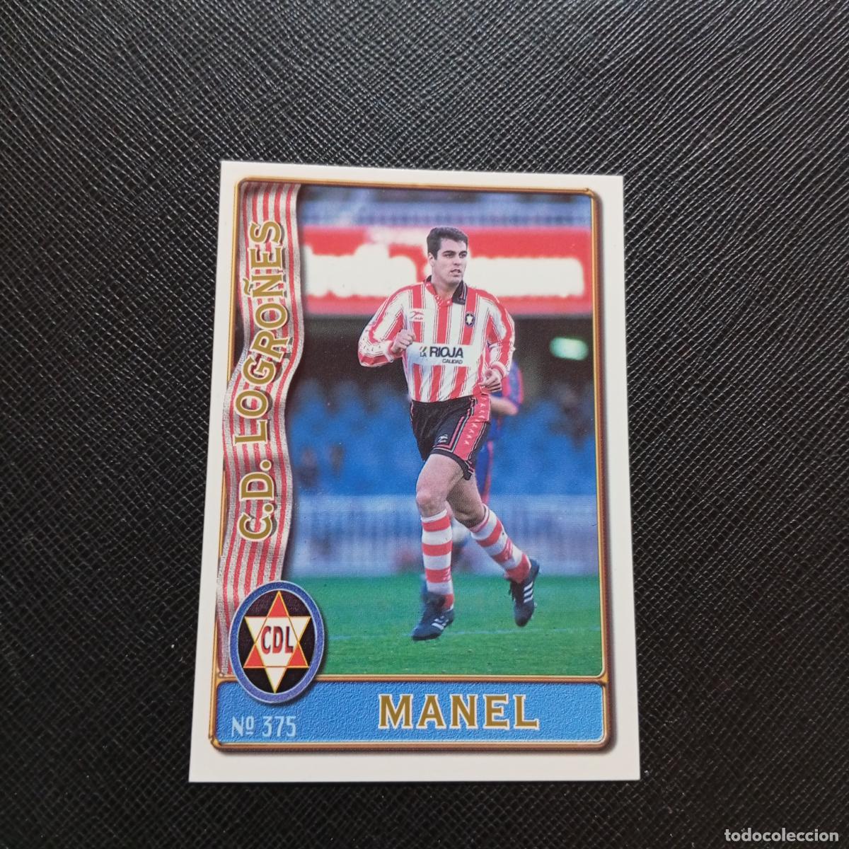 Cromos de F&uacute;tbol: 375 MANEL LOGRO&Ntilde;ES MUNDICROMO 1996 1997 CROMO FUTBOL LIGA 96 97 - A151 PG172