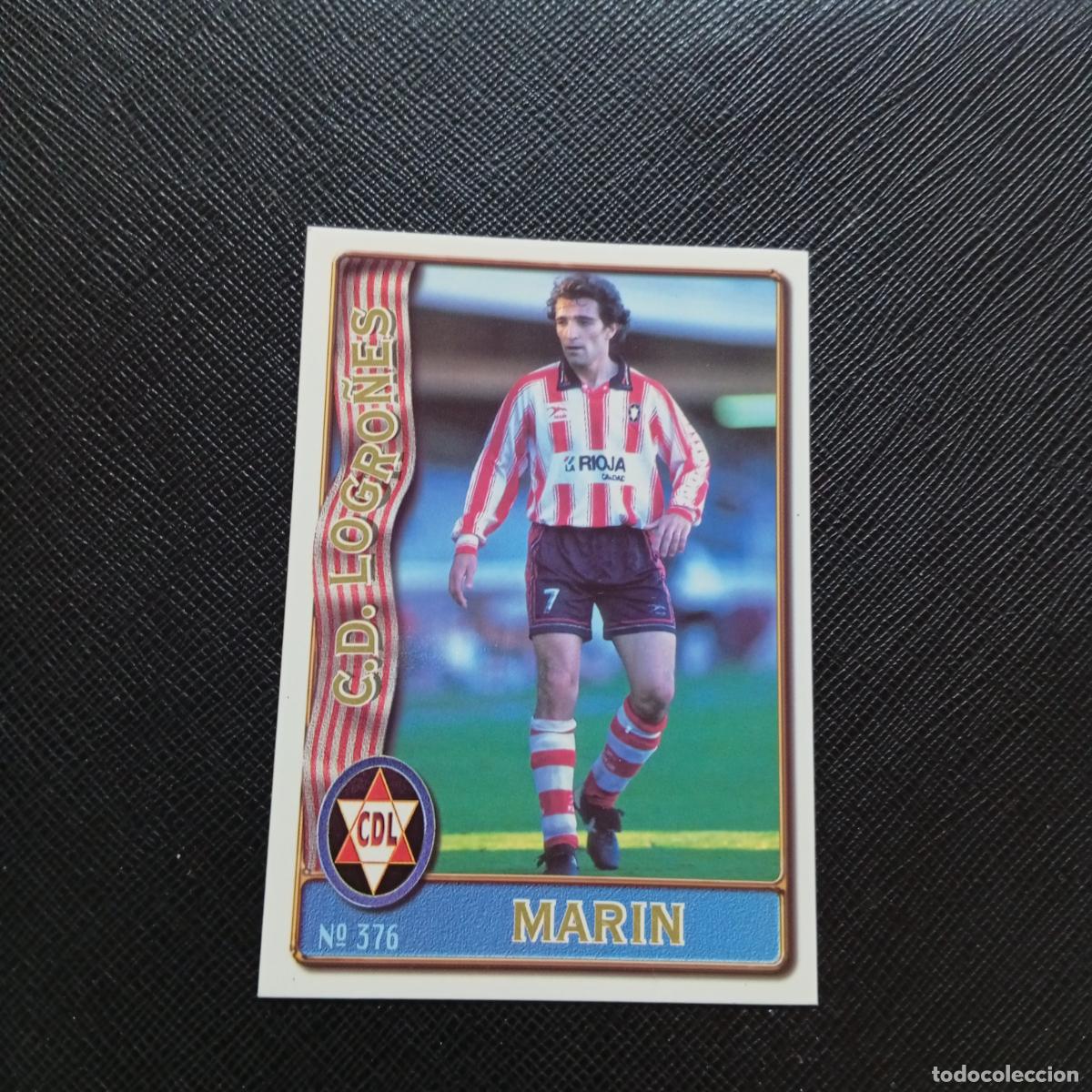 Cromos de F&uacute;tbol: 376 MARIN LOGRO&Ntilde;ES MUNDICROMO 1996 1997 CROMO FUTBOL LIGA 96 97 - A151 PG172