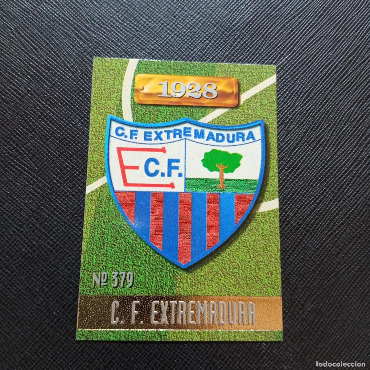 Cromos de F&uacute;tbol: 379 ESCUDO EXTREMADURA MUNDICROMO 1996 1997 CROMO FUTBOL LIGA 96 97 - A151 PG181