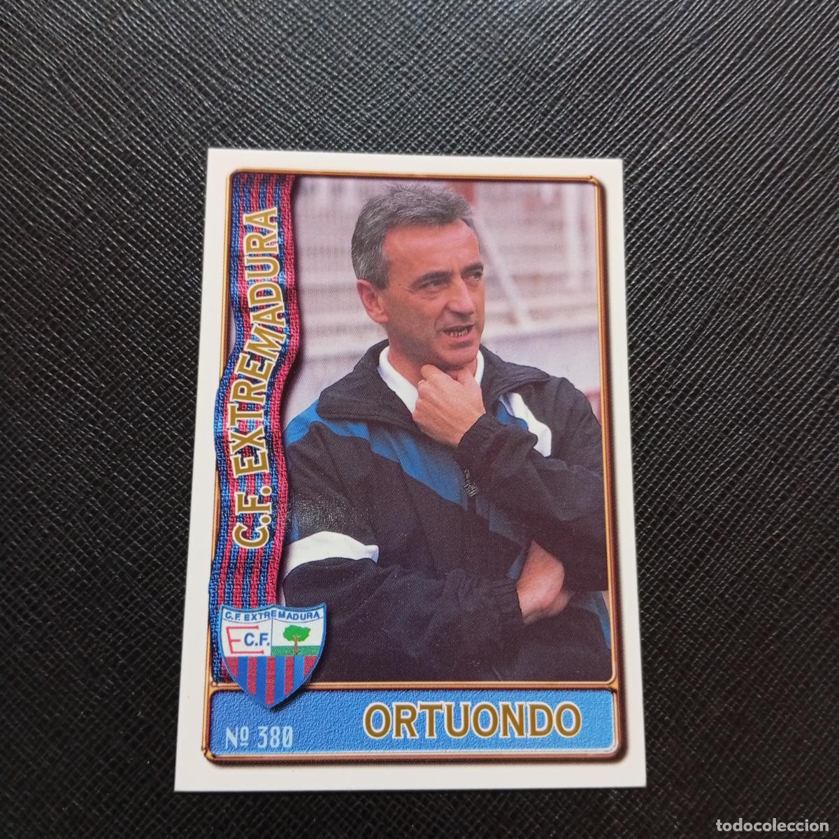 Cromos de F&uacute;tbol: 380 ORTUONDO EXTREMADURA MUNDICROMO 1996 1997 CROMO FUTBOL LIGA 96 97 - A151 PG181