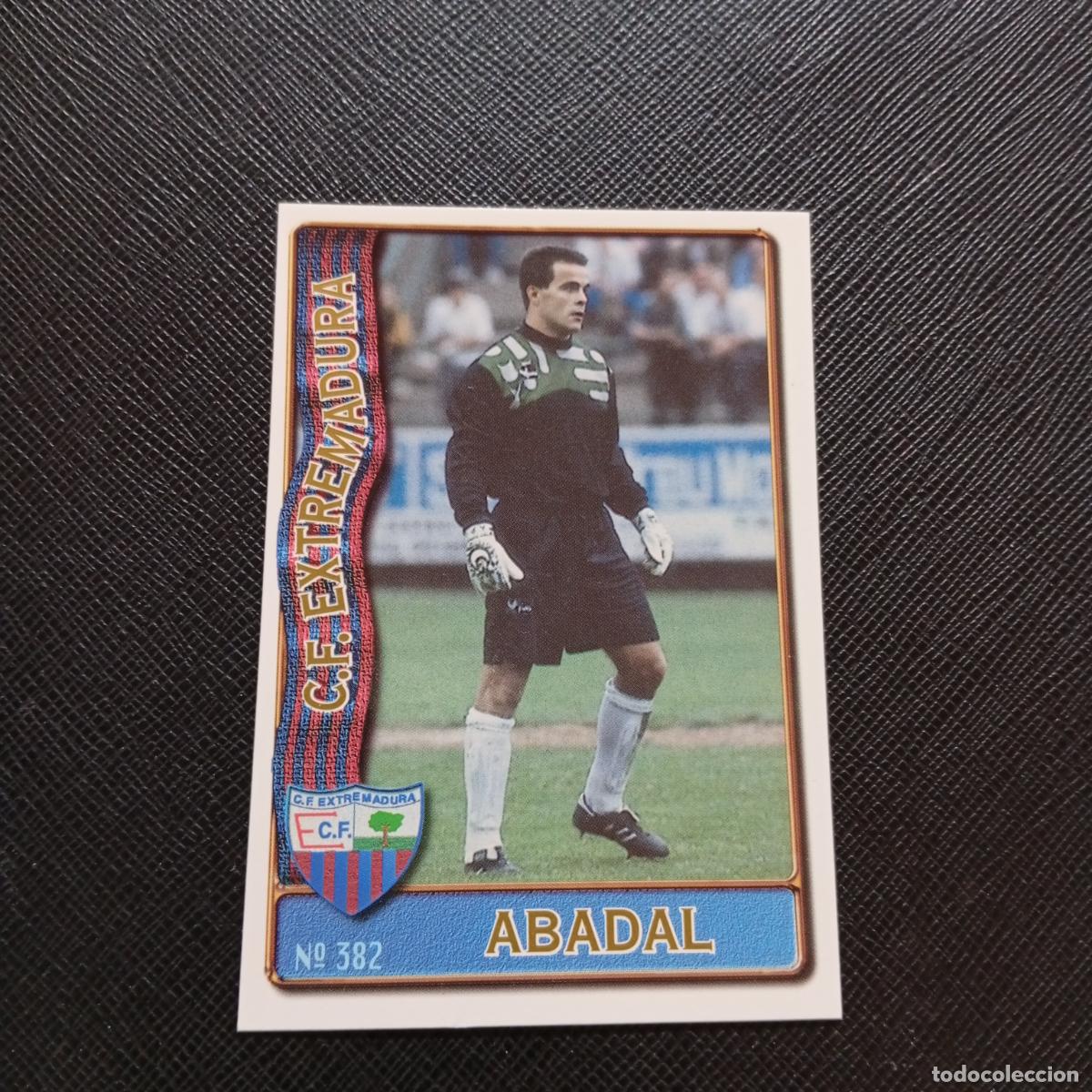 Cromos de F&uacute;tbol: 382 ABADAL EXTREMADURA MUNDICROMO 1996 1997 CROMO FUTBOL LIGA 96 97 - A151 PG181