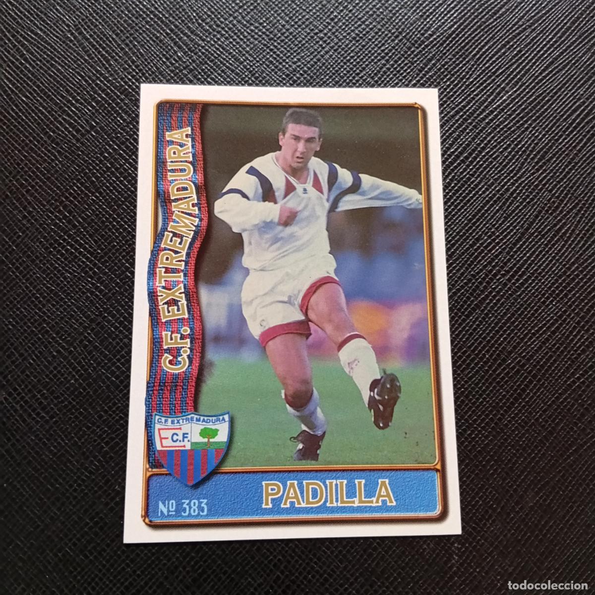 Cromos de F&uacute;tbol: 383 PADILLA EXTREMADURA MUNDICROMO 1996 1997 CROMO FUTBOL LIGA 96 97 - A151 PG181