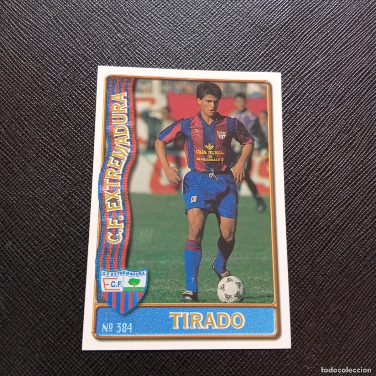 Cromos de F&uacute;tbol: 384 TIRADO EXTREMADURA MUNDICROMO 1996 1997 CROMO FUTBOL LIGA 96 97 - A151 PG190