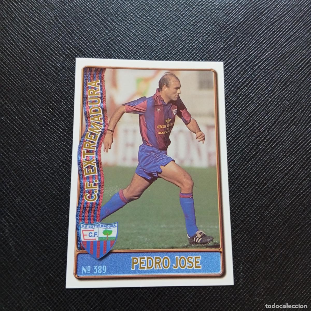 Cromos de F&uacute;tbol: 389 PEDRO JOSE EXTREMADURA MUNDICROMO 1996 1997 CROMO FUTBOL LIGA 96 97 - A151 PG190
