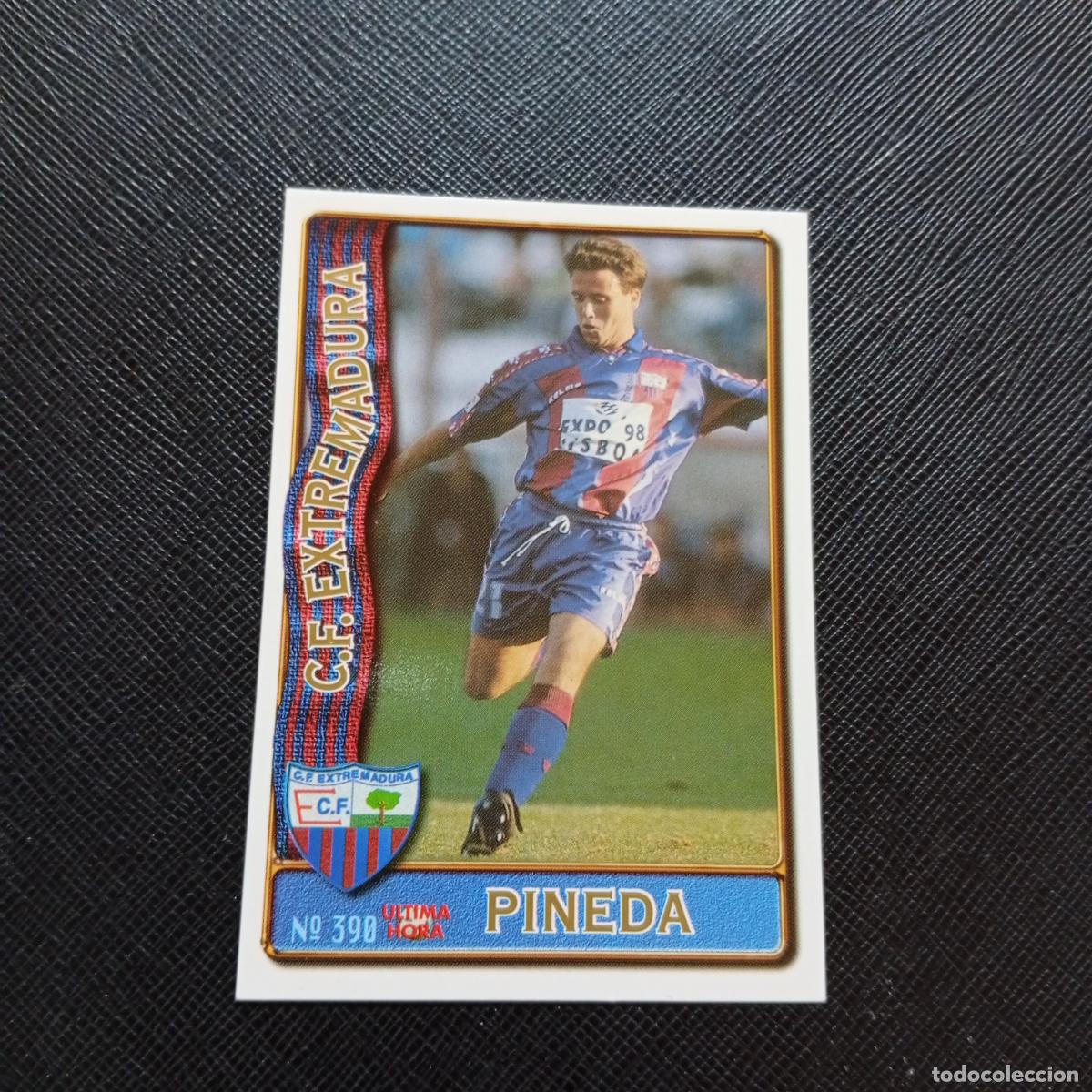 Cromos de F&uacute;tbol: 390 PINEDA EXTREMADURA MUNDICROMO 1996 1997 CROMO FUTBOL LIGA 96 97 - A151 PG190 ULTIMA HORA