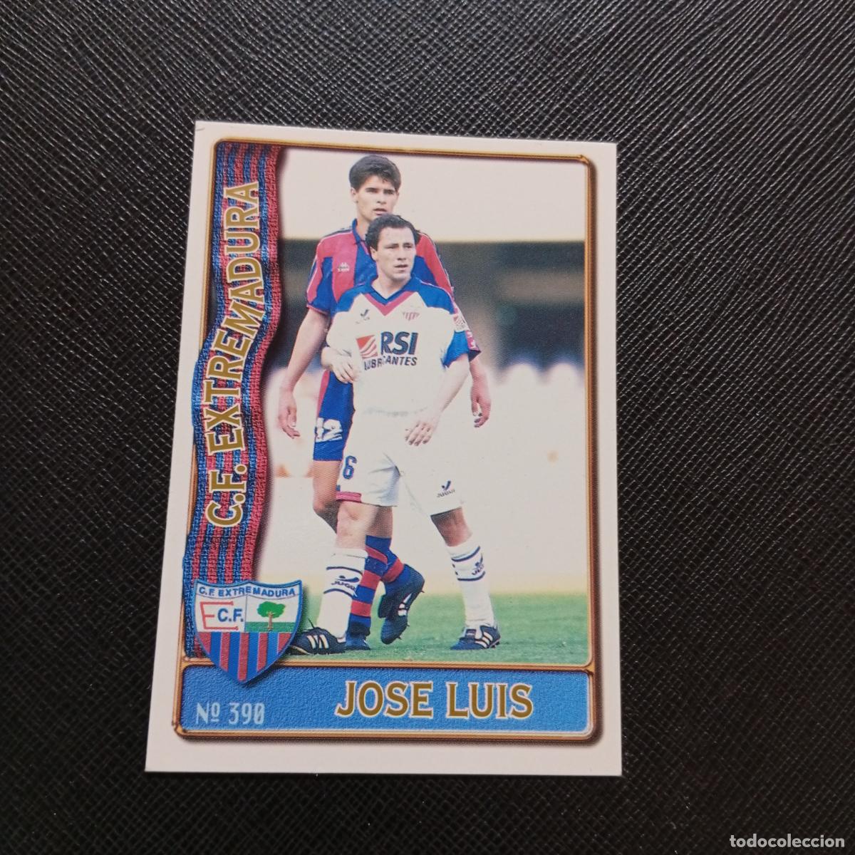 Cromos de F&uacute;tbol: 390 JOSE LUIS EXTREMADURA MUNDICROMO 1996 1997 CROMO FUTBOL LIGA 96 97 - A151 PG199