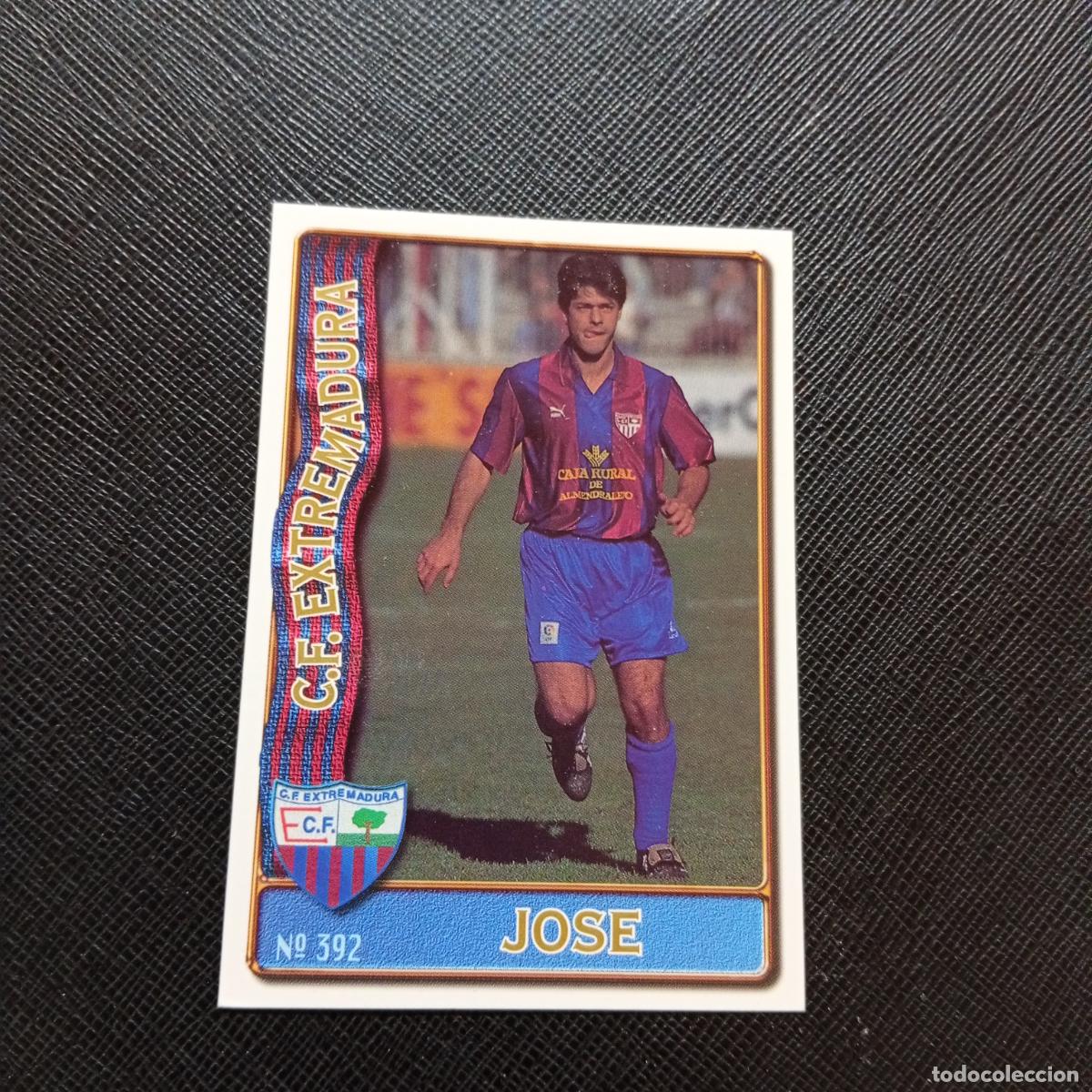 Cromos de F&uacute;tbol: 392 JOSE EXTREMADURA MUNDICROMO 1996 1997 CROMO FUTBOL LIGA 96 97 - A151 PG208