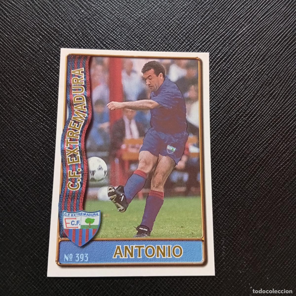 Cromos de F&uacute;tbol: 393 ANTONIO EXTREMADURA MUNDICROMO 1996 1997 CROMO FUTBOL LIGA 96 97 - A151 PG208